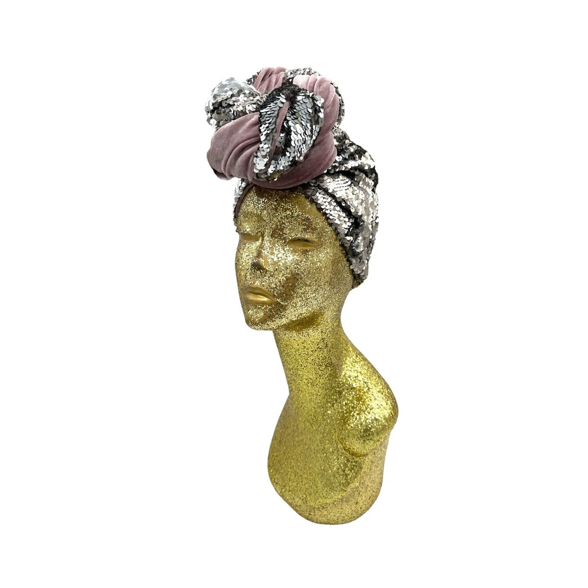 FINAL SALE Sequin Rosette Turban … Colour Options – Julia  display picture 2