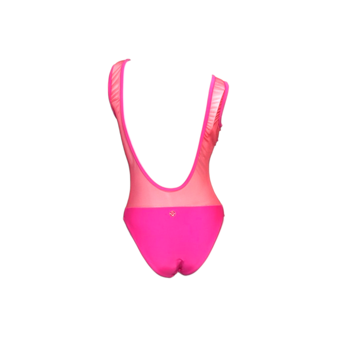 sexy lingerie women sleepwear Exotic Pink Rhinestone Fishnet Bodysuit for Women main image 0