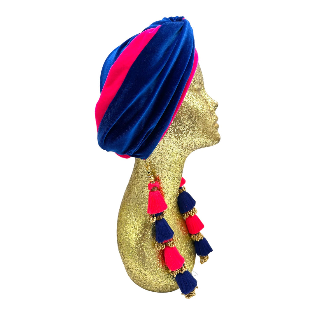Electric Hotty Velour Dorado Turban Twist – Julia Clancey  display picture 1